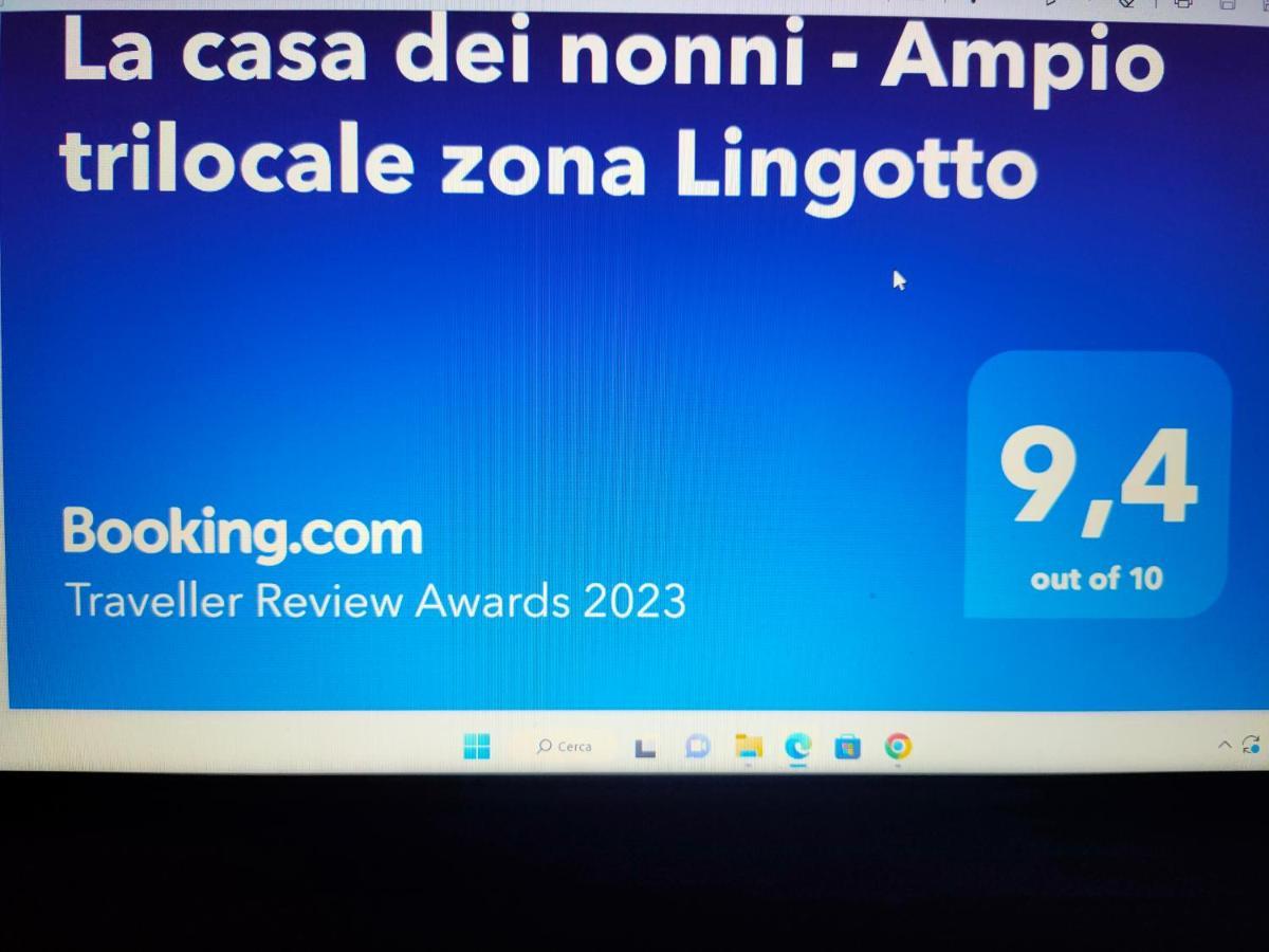 La Casa Dei Nonni - Ampio Trilocale Zona Lingotto Apartment Turin Bagian luar foto